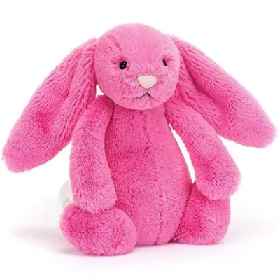 Jellycat Bashful Hot Pink Bunny