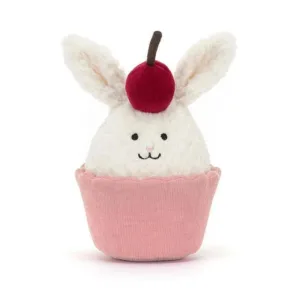 Jellycat Dainty Dessert Bunny Cupcake