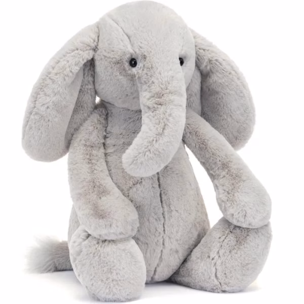 Jellycat Bashful Luxe Elephant Thuddeus Huge – Bild 3