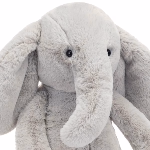 Jellycat Bashful Luxe Elephant Thuddeus Huge – Bild 2