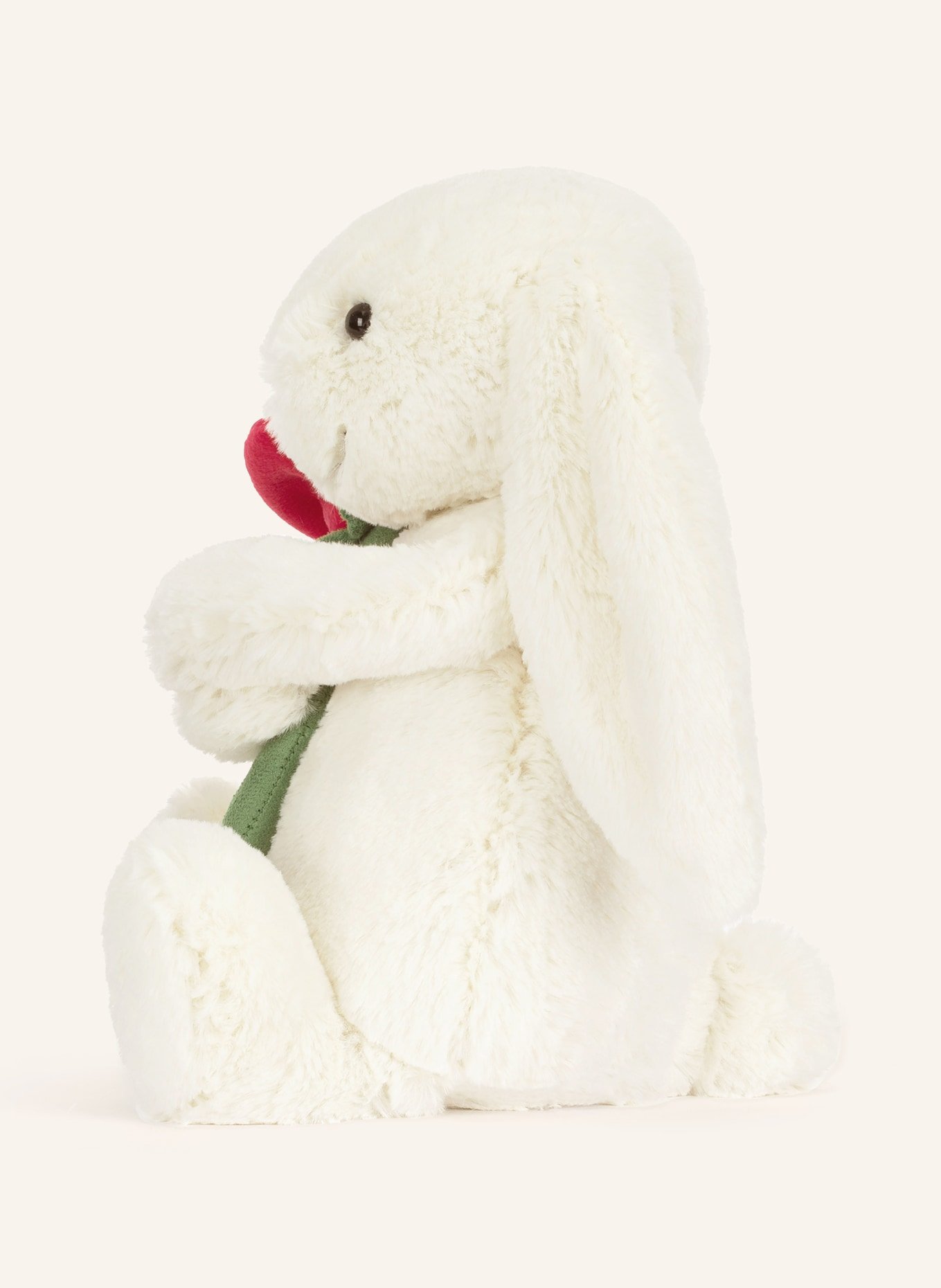 Jellycat Cream Bunny mit Rose – Bild 3