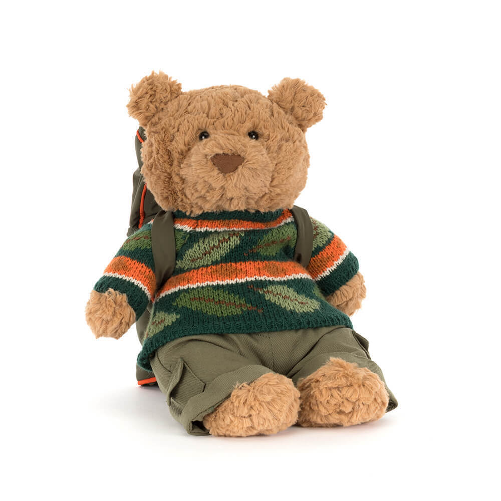 Jellycat Batholomew Bear im Wander Outfit