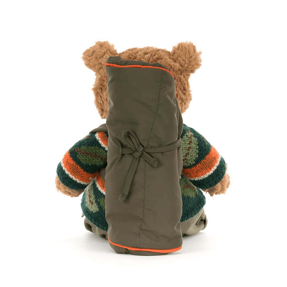 Jellycat Batholomew Bear im Wander Outfit – Bild 4