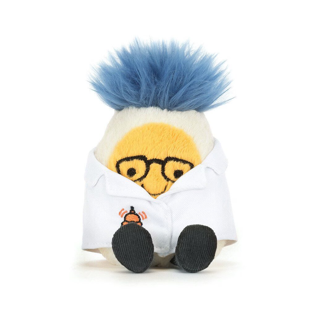 Jellycat Amuseables Boiled Egg ‘Scientist’